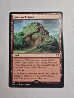 Spinerock Knoll Commander: Adventures in the Forgotten Realms Regular - Image 1