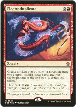 Electroduplicate (Foil) - 0085 - Foundations - Magic the Gathering (MTG) - Image 1