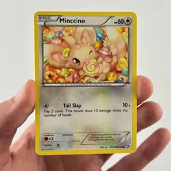Minccino RC18/RC25 Legendary Treasures: Radiant Collection Holo - Pokemon NM - Image 3