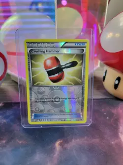 Crushing Hammer 111/113 Pokemon TCG Legendary Treasures Uncommon Reverse Holo LP - Image 1