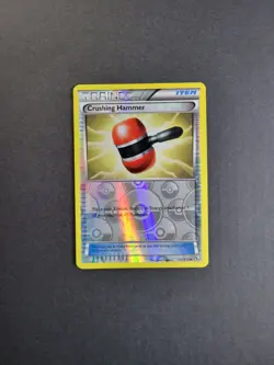 Crushing Hammer 111/113 Pokemon TCG Legendary Treasures Uncommon Reverse Holo LP - Image 2