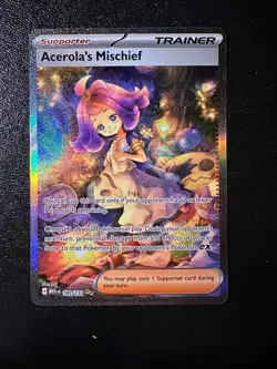 POKEMON TCG - MEGA EVOLUTION - ACEROLA'S MISCHIEF 183/132 - Image 1