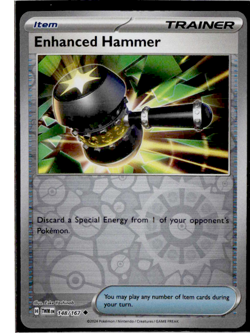 Enhanced Hammer - 148/167 - Reverse Holo - Pokemon Twilight Masquerade - Image 1