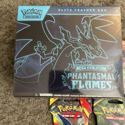 Pokemon Phantasmal Flames ETB + Booster Bundle and Booster Pack - Factory Sealed - Image 2