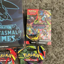 Pokemon Phantasmal Flames ETB + Booster Bundle and Booster Pack - Factory Sealed - Image 3