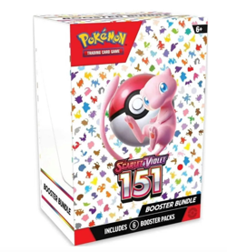 POKEMON NEW & FACTORY SEALED 2023 SCARLET & VIOLET 151 BOOSTER BUNDLE BOX-6 PACK - Image 1