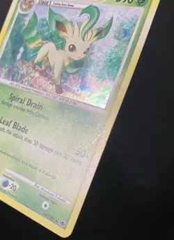 Leafeon - (DP Majestic Dawn) 024/100 Deck Exclusives Holo (See Photos) Pokemon - Image 3
