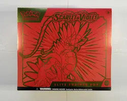 Pokemon TCG Scarlet and Violet ETB Elite Trainer Box 🔥Koraidon New And Sealed✅ - Image 1