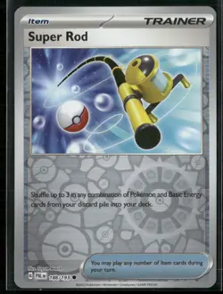 Pokemon Paldea Evolved 188/193 Reverse Holo - Super Rod - Image 1