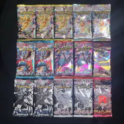 ?Free Shipping?Pokemon Japanese Booster 15 Packs Sealed - Image 1