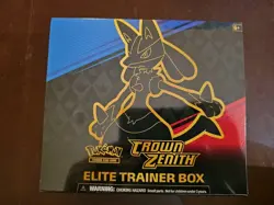 Pokemon Elite Trainer Box Crown Zenith - Sealed - Image 1