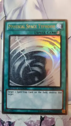 Mystical Space Typhoon - GLD5-EN038 - Ghost Gold Rare - Limited Edition - LP - Image 3