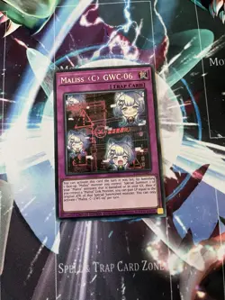 Maliss C GWC-06 25LP-EN017 Secret Rare 1st Ed Yu-Gi-Oh TCG - Image 1