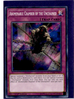 Abominable Chamber of the Unchained | CHIM-EN070 | 1st Edition | Yu-Gi-Oh! TCG - Image 1