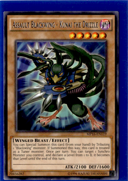 Assault Blackwing - Kunai the Drizzle | MP16-EN119 | Yu-Gi-Oh! TCG - Image 1