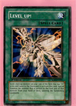 Level Up! | SOD-EN041 | 1st Edition | Yu-Gi-Oh! TCG - Image 1