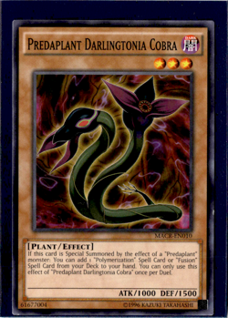 3x Predaplant Darlingtonia Cobra | MACR-EN010 | Yu-Gi-Oh! TCG - Image 1