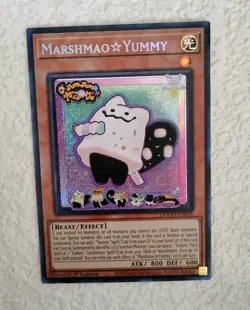 Marshmao Yummy DOOD-EN024 1st Edition Secret Rare Yu-Gi-Oh Tcg NM/MINT - Image 1