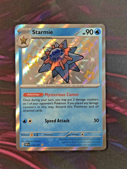 Starmie 119/091 Baby Shiny Rare SV: Paldean Fates Pokemon TCG Card NM - Image 1