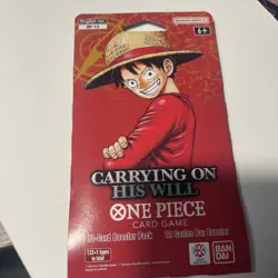 One Piece- OP13 - Carrying On His Will **Sealed** 12 Card Booster Pack [English] - Image 1