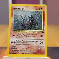 Houndour 5/75 Pokemon Neo Discovery Holo Rare Card - Image 1