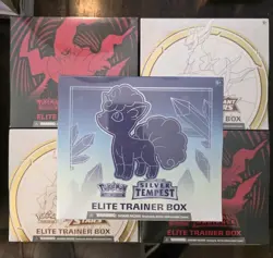 Pokemon TCG Elite Trainer Box Cards Lot Of 5 Factory Sealed Mint Boxes + Bonus - Image 1