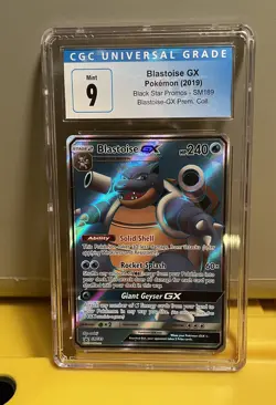 Pokemon Blastoise GX Promo CGC 9 And Lugia CGC 9.5 Graded Cards - Image 1