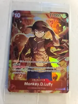 Luffy ST10-006 Treasure Booster Promo Card - One Piece TCG - Image 1