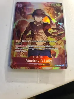 Luffy ST10-006 Treasure Booster Promo Card - One Piece TCG - Image 3