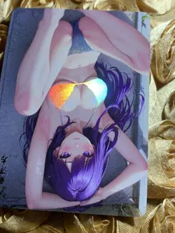 Raiden Shogun GENSHIN IMPACT Goddess Anime Waifu Girl ACG Holo Card Pool - Image 3