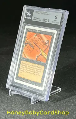 MTG 3rd Edition Revised 1994 Contract From Below BGS 9.0Q+ (Quad+) Mint - Image 3
