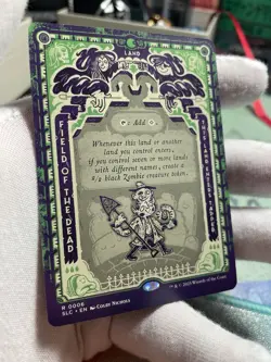 Field of the Dead-MTG-Secret Lair- Encyclopedia Of Magic 🍷 Non-foil NM 🍷 - Image 1