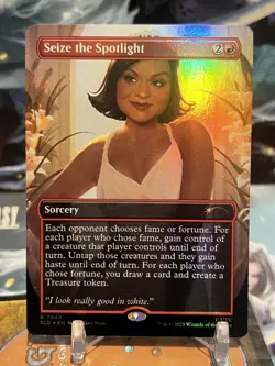 MTG | Seize The Spotlight ✨FOIL✨ [Secret Lair Dwight’s Destiny] - Image 1