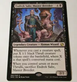 MTG Endrek Sahr Master Breeder Modern Masters Magic The Gathering x1 LP - Image 1