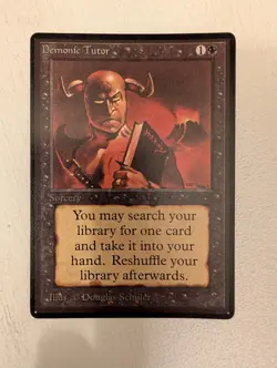 Demonic Tutor Unlimited Edition Regular - Image 4