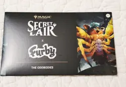 Mtg Secret Lair Furby The Oddbodies Non Foil NEW SEALED - Image 1