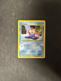 Pokemon TCG Goldeen Neo Revelation 45/64 Regular Unlimited Common D2 - Image 1
