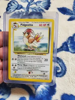 Pokemon - Pidgeotto - Base Set 1999-2000 4th Print 22/102 - Rare - LP - Image 1