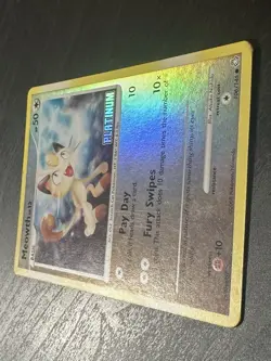 2008 Pokemon TCG DP Legends Awakened Meowth STAMPED Promo Rev Holo 106/146 MP - Image 5