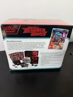 1x Pokemon Center Destined Rivals ETB Elite Trainer Box Sealed - Image 3