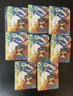 Pokemon TCG Accessory Lot Charizard PlayMat Prismatic Sleeves Binders Figures - Image 3