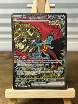 Pokemon TCG Special Illustration Rare Roaring Moon EX 162/131 - Image 1