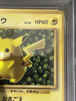 Pokemon Japanese PSA 4 Ivy Pikachu Glossy 1996 Corocoro Comics #25 - Image 4