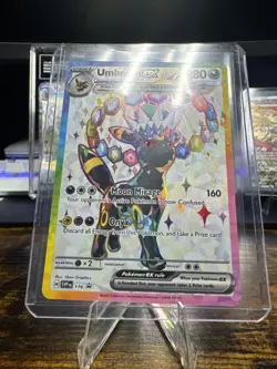 Pokemon TCG Umbreon EX 176 Black Star Promo Prismatic Evolutions Full Art NM - Image 2