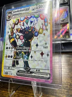 Pokemon TCG Umbreon EX 176 Black Star Promo Prismatic Evolutions Full Art NM - Image 3
