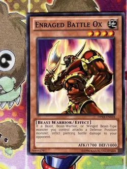 Yugioh Enraged Battle Ox DPKB-EN018 Single - Image 1