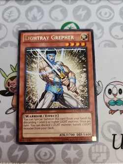 YuGiOh! Lightray Grepher GAOV-EN084 Rare 1st Edition Near Mint Galactic Overlord - Image 1