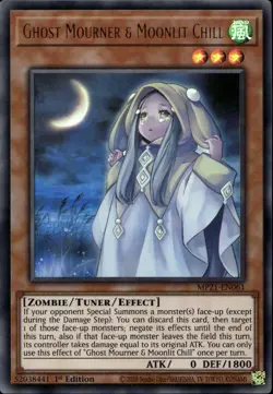 Ghost Mourner and Moonlit Chill 1st Ed Ultra Rare MP21-EN061 Yu-Gi-Oh! - Image 1