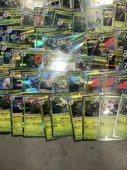 150+ Pokemon Holographic Holo Card Lot Grass Energy Type Vileplume Leafeon More - Image 3