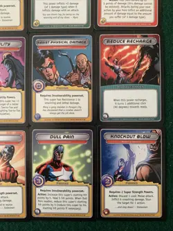2005 CITY OF HEROES Collectible Card Game 23 Cards Lot - Image 5